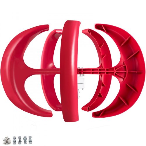 Vertical axis wind turbine 400W 12V wind generator 5 bladed wind wheel