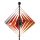 Wind wheel 3D effect colorful 60 cm diameter pinwheel ornament toy colorful garden decoration that can be inserted into the ground