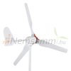 Wind generator 800W 12V, 3-bladed wind wheel with MPPT controller, adjustable wind direction and 2.5 m/s starting wind speed