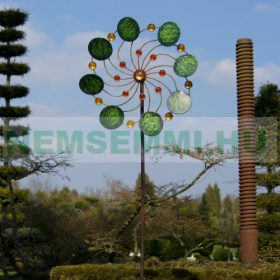 Szélkerék szélforgó dísz játék kerti dekoráció egzotikus virág