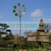 Windwheel pinwheel ornament toy garden decoration exotic flower 