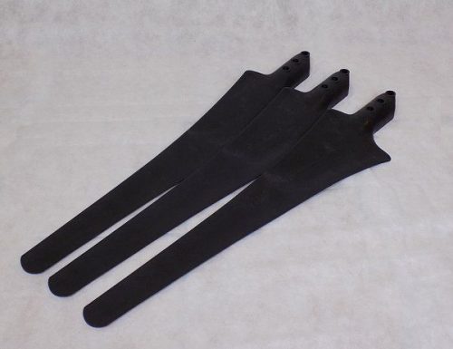 szélturbina lapát készlet 3 db x 103 cm szélgenerátor szélturbina rotor pl. Breeze és Whisper 200 So