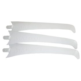   Szélkerék lapát készlet 3 db x 60 cm BREEZE szélgenerátor szélturbina rotor fehér színben
