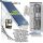 Solar collector system Cordivari 1000 liter buffer for additional heating: 5x20 vacuum tube collector + 2 heat exchanger buffer storage + high performance pump station + control + expansion tank