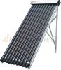 Vacuum tube set for 2-3 people DHW production: 10 vacuum tube collectors + 120 liter Sunsystem heat exchanger boiler + pump station + control + expansion tank