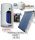 Solar collector system for 3-4 people: 15 vacuum tube solar collectors + 160 liter 1 heat exchanger Drazice boiler + ECO pump station + control + expansion tank