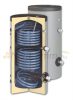 Solar collector system for 3-5 people: 20 vacuum tube collectors + 200 liter stationary boiler with 2 heat exchangers + ECO pump station + control + expansion tank