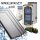Solar system for 4-6 people: 3 flat collectors + 300-liter Sunystem stationary boiler with 2 heat exchangers + pump station + control + expansion tank