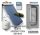 For 4-6 people, a solar collector system can be connected to a heat pump: 30-tube solar collector + 300 liter 1 XL standing boiler with heat exchanger + pump station + control + expansion tank