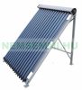 Solar collector system Cordivari 500 liter buffer for additional heating: 1-1 collector with 20 and 30 pipes + 2 buffer tanks with heat exchangers + high-performance pump station + control + expansion tank