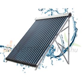  Napkollektor rendszer Cordivari 600 literes 1 hőcserélős puffer fűtés rásegítésre: 60 vákuumcsöves kollektor + 1 hőcserélős puffer + nagyteljesítményű szivattyú állomás + vezérlés + tágulási tartály