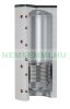 Solar collector system Cordivari 600 liter 1 heat exchanger buffer for additional heating: 60 vacuum tube collectors + 1 heat exchanger buffer + high performance pump station + control + expansion tank
