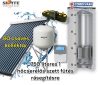 Solar collector system Cordivari 750 liter 1 heat exchanger buffer for auxiliary heating: 80 vacuum tube collectors + 1 heat exchanger buffer + high performance pump station + control + expansion tank
