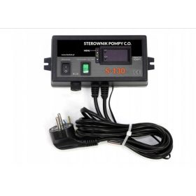   S130 Szivattyú vezérlés hőmérséklet kapcsoló digitális vezérlő 230V 230W érzékelővel