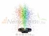 LED Solar garden fountain 3W, 7 colors 8 RGB-LED 1500 mAh 6 nozzles