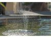 LED Solar garden fountain 3W, 7 colors 8 RGB-LED 1500 mAh 6 nozzles