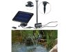 Solar garden fountain stone design solar oxygen pump for garden pond