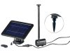 Solar garden fountain stone design solar oxygen pump for garden pond