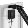 Solar fountain 260 liters/hour 140 cm lifting height illuminated fountain with remote control
