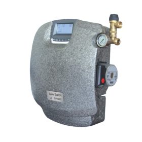   Napkollektor vezérlés SR882  2 körös szolár szivattyú állomás szabályzó SD kártyás adatrögzítés és Wilo keringető egység + extra buborék leválasztó