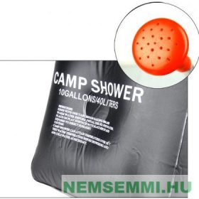 Szolár kerti vagy kemping zuhanyzó zsák 40 literes