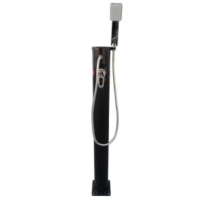   Szolár zuhany félmagas 10 literes kivitel, keverőcsappal, zuhanyslaggal és zuhany rózsával. Napenergiás kertizuhany, szolárzuhany 1 év garanciával