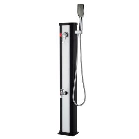   Szolár zuhany 20 literes félmagas, keverőcsappal zuhanyslaggal és zuhany rózsával. Szolárzuhany