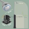 Half-height solar shower, 20 liters, with mixer tap. Solar garden shower, solar shower