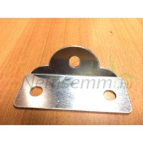 Alumínium talp 2 lukkal napkollektor vagy napelem sík felületre ( talajra, tető ) rögzítéshez Rögzít