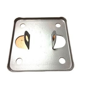   Talp napkollektor vagy napelem sík felületre, talajra, tető rögzítő kampó erős kivitelű rögzítő elem