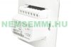 Analogue thermostat for electric floor heating 16A