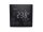 Digital touch screen thermostat for electric floor heating 16A black