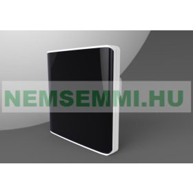   Digitális érintőképernyős termosztát elektromos padlófűtéshez 16A fekete