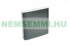 Digital touch screen thermostat for electric floor heating 16A black