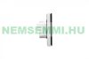 Digital touch screen thermostat for electric floor heating 16A black