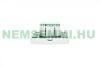 Digital touch screen thermostat for electric floor heating 16A black