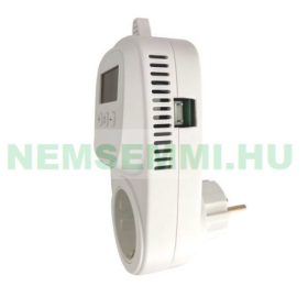 Digitális termosztát hőmérséklet érzékelővel 