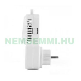   Konnektorba dugható univerzális foglalatú termosztát dugvillás termosztát külső hőérzékelővel