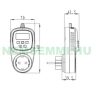 Thermostat with a universal socket that can be plugged into a socket