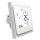 Smart thermostat for electric heating Remotely controlled, timed smart thermostat