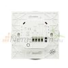 Smart thermostat for electric heating Remotely controlled, timed round white smart thermostat