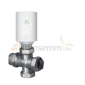 Radiátor termosztát ZigBee okos termosztát 53x89,5mm