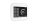 WiFi thermostat with digital LCD display for electric underfloor heating, white