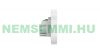WiFi thermostat with digital LCD display for electric underfloor heating, white 