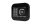 WiFi thermostat with digital LCD display for electric underfloor heating, black