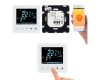 Wi-Fi thermostat can be controlled with LCD display and voice control