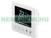 Wi-Fi thermostat can be controlled with LCD display and voice control