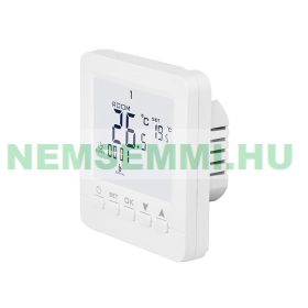   Wi-fi-s termosztát padlófűtéshez, kompatibilis Amazon Alexa és Google Assistant alkalmazással