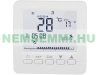 Wi-Fi thermostat for floor heating, compatible with Amazon Alexa and Google Assistant applications