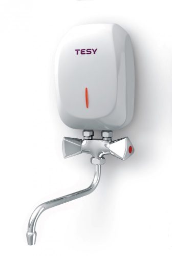 Átfolyós vízmelegítő 3500W mosdó, konyhapult fölé szerelhető, európai gyártmány!